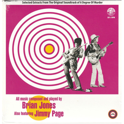 Brian Jones Selected Extracts From The Original Soundtrack Of A Degree Of Murder Vinyl 7"