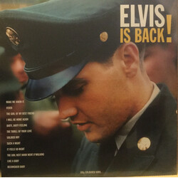 Elvis Presley Elvis Is Back! YELLOW VINYL LP