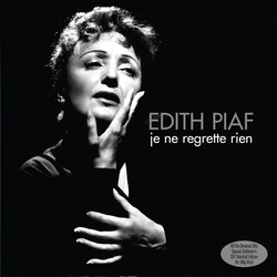 Edith Piaf Je Ne Regrette Rien CLEAR VINYL LP