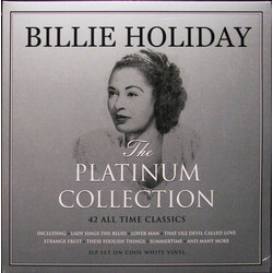 Billie Holiday Platinum Collection WHITE VINYL LP