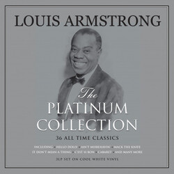 Louis Armstrong Platinum Collection (White Vinyl) Vinyl LP