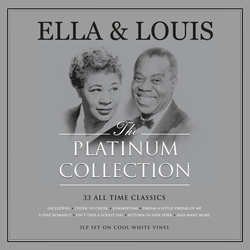 Ella Fitzgerald & Louis Armstrong The Platinum Collection WHITE VINYL LP