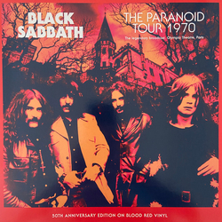 Black Sabbath The Paranoid Tour 1970 (Blood Red Vinyl) Vinyl LP