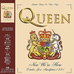 Queen Now We'Re Here - Estadio Jose Amalfitani 1981 - Clear Vinyl LP