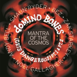 Mantra Of The Cosmos Domino Bones Parts 1 & 2 CLEAR VINYL 7INCH