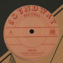 Rebles Sweetest Taboo SOCA VINYL 12INCH