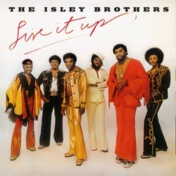 Isley Brothers Live It Up VINYL LP
