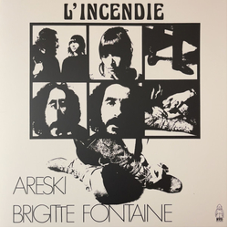 Areski & Brigitte Fontaine Lincendie WHITE VINYL LP