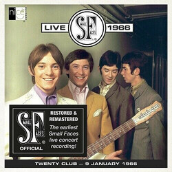 Small Faces Live 1966 + KENNY JONES SIGNED INSERT VINYL LP