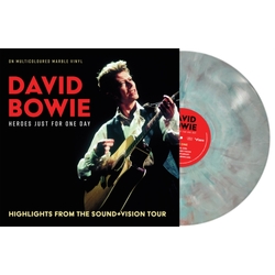 David Bowie Heroes Just For One Day (Multi-Colour Marble Vinyl) Vinyl LP