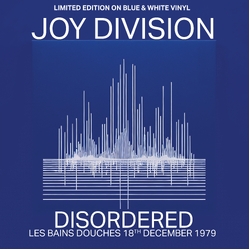 Joy Division Disordered (Numbered Edition) (Blue/White Vinyl) Vinyl LP