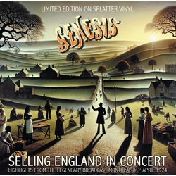 Genesis Selling England In Concert (Splatter Vinyl) Vinyl LP