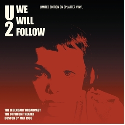 U2 We Will Follow (Splatter Vinyl) Vinyl LP