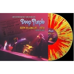 Deep Purple Burn In Concert SPLATTER VINYL LP