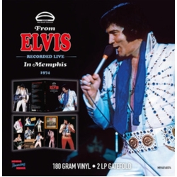 Elvis Presley From Elvis In Memphis - Recorded Live 1974 VINYL LP