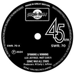 Sonic Wax All Stars Spinning & Winning VINYL 7INCH
