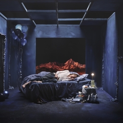 Lauren Auder Whole World As Vigil BLUE VINYL LP