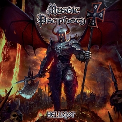 Mystic Prophecy Hellriot BLACK RED SWIRL VINYL LP