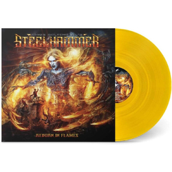 Chris Bohltendahls Steelhammer Reborn In Flames (Sun Yellow Vinyl) Vinyl LP