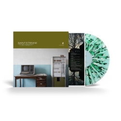 Saint Etienne The Night (Coke Bottle Green Base/Cream White/Dark Green Splatter Vinyl) Vinyl LP