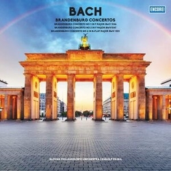 Slovak Philharmonic Orchestra - Pribil Rudolf Bach - Brandenburg Concertos VINYL LP