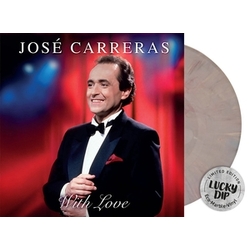 Jose Carreras With Love LUCKY DIP MARBLE VINYL LP