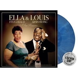 Ella Fitzgerald & Louis Armstrong A Fine Romance LUCKY DIP MARBLE VINYL LP