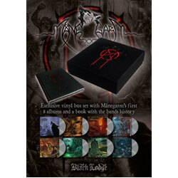 Manegarm 8Lp Boxset + Book Vinyl LP Box Set