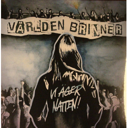 Varlden Brinner Vi Ager Natten VINYL LP