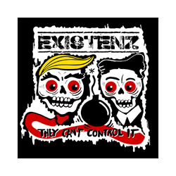 Existenz / The Nilz They Cant Control It ORANGE VINYL LP