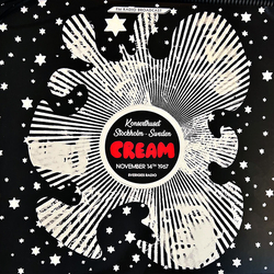 Cream Konserthuset. Stockholm. Sweden - November 14Th 1967. Sverig Vinyl LP