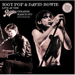 Iggy Pop & David Bowie Live At The Rainbow Theatre. London. 1977 (Pink Vinyl) Vinyl LP