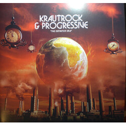 Various Artists Krautrock & Progressive: The Definitive Era (Gatefold Red Marble Vinyl) Vinyl LP