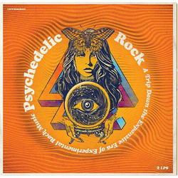 Various Artists Psychedelic Rock (Limited Orange/Blue Transparent Vinyl) Vinyl LP