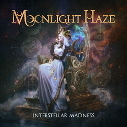 Moonlight Haze Interstellar Madness MARBLED BURGUNDY VINYL LP