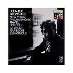 Leonard Bernstein Ravel: Bolero Û La Valse Û Rhapsodie Espagnole Vinyl LP