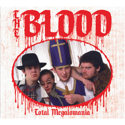 Blood Total Megalomania BLUE WHITE VINYL LP