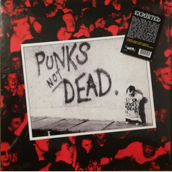 Exploited Punks Not Dead (Yellow Vinyl) Vinyl LP