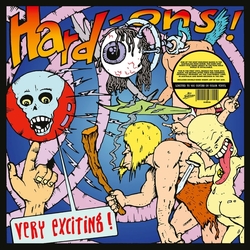 Hard-Ons Very Exciting ORANGE VINYL LP