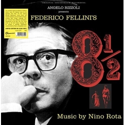 Nino Rota Federico Fellinis 8 1/2 NUMBERED EDITION CLEAR VINYL LP