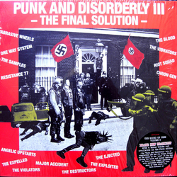 Various Artists Punk And Disorderly Volume 3: The Final Solution Vinyl LP