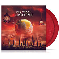 Various Artists Krautrock And Progressive - The Definitive Era RED MARBLE VINYL LP