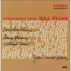 Bill Evans Everybody Digs Bill Evans Vinyl LP