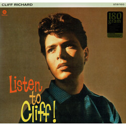 Cliff Richard Listen To Cliff! VINYL LP