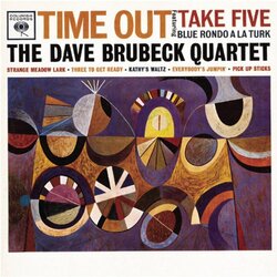 Dave Brubeck Time Out LIMITED SOLID ORANGE VINYL LP