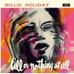 Billie Holiday All Or Nothing At All LIMITED SOLID YELLOW VINYL LP