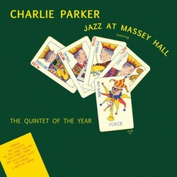Charlie Parker Jazz At Massey Hall LIMITED SOLID YELLOW VINYL LP
