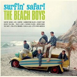 Beach Boys Surfin Safari LIMITED TRANSPARENT GREEN VINYL LP