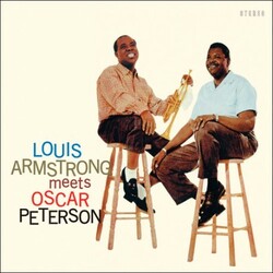 Louis Armstrong Meets Oscar Peterson LIMITED BLUE VINYL LP