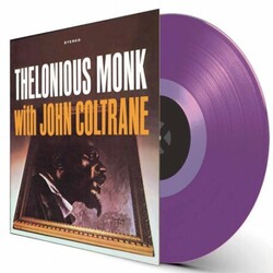 Thelonious Monk Thelonious Monk With John Coltrane LIMITED TRANSPARENT PURPLE VINYL LP